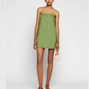 Reformation Aubree linen dress